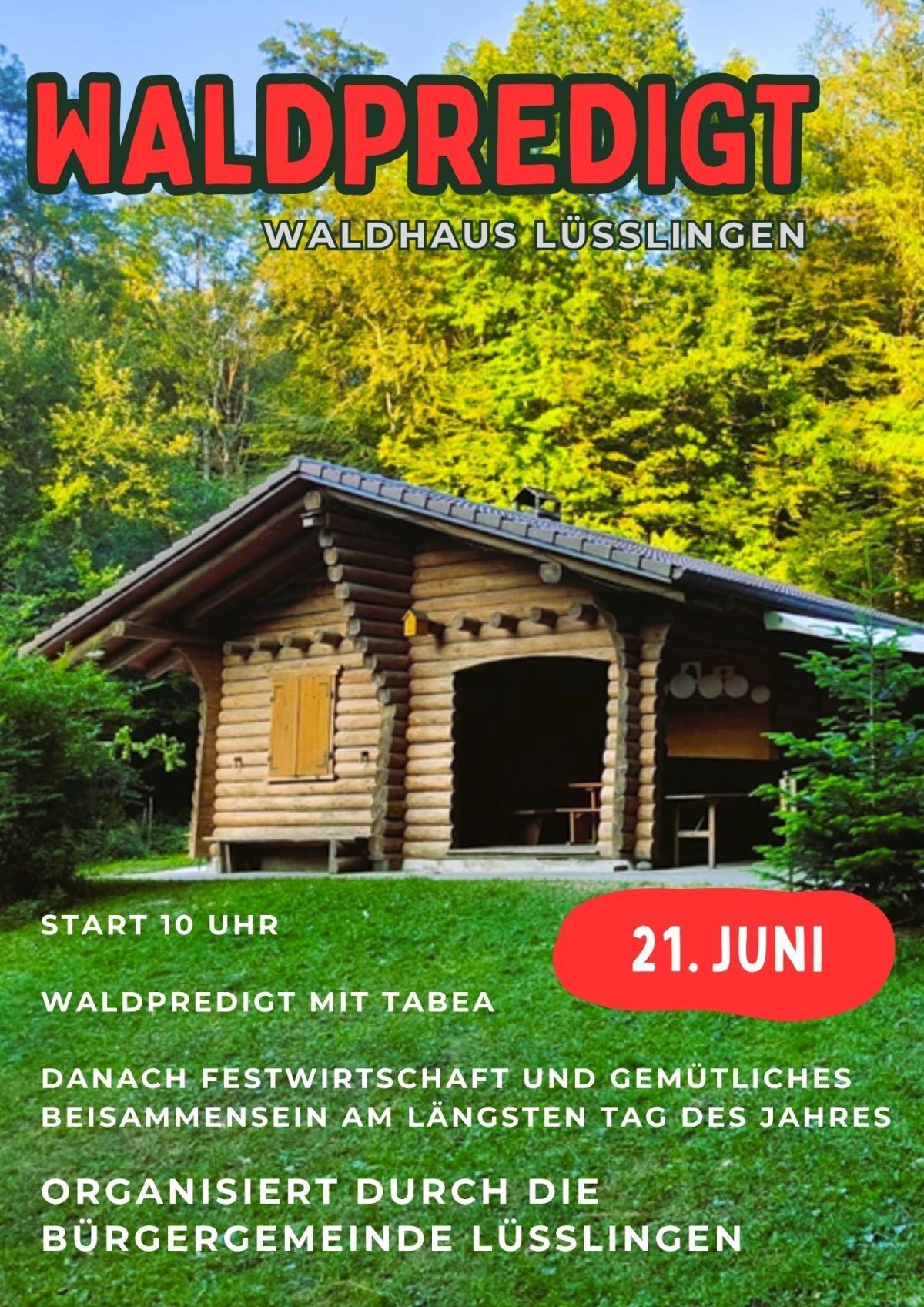 Waldpredigt